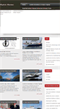 Mobile Screenshot of mistral-marine.com